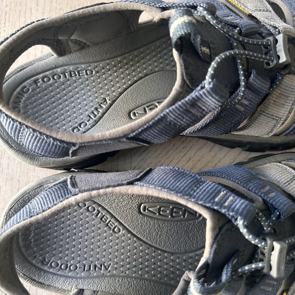 Keen Newport H2 Hiking Sandals Mens 12 Blue Gray Waterproof Outdoor Hybrid main image 4
